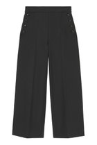 【アナイ/ANAYI】のツイル裏起毛サイドボタンパンツ 人気、トレンドファッション・服の通販 founy(ファニー) ファッション Fashion レディースファッション Fashion for Women パンツ Pants & Trousers ウォーム Warm Fabric ツイル Twist, Twisted Detail ポケット Pocket, Pocket Detail ワイド Wide, Wide Fit A/W・秋冬 Autumn/Winter thumbnail ブラック|ID: prp329100004185575 ipo3291000000032935748