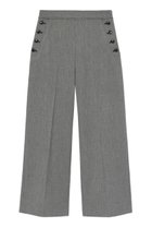 【アナイ/ANAYI】のツイル裏起毛サイドボタンパンツ 人気、トレンドファッション・服の通販 founy(ファニー) ファッション Fashion レディースファッション Fashion for Women パンツ Pants & Trousers ウォーム Warm Fabric ツイル Twist, Twisted Detail ポケット Pocket, Pocket Detail ワイド Wide, Wide Fit A/W・秋冬 Autumn/Winter thumbnail ブラックチェック|ID: prp329100004185575 ipo3291000000032935756