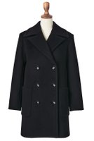 【デイジーリン/DAISY LIN】のDAISY LIN Pea Coat 人気、トレンドファッション・服の通販 founy(ファニー) ファッション Fashion レディースファッション WOMEN アウター Coat Outerwear コート Coats Pコート Pea Coats ショート Short スマート Smart スリット Slit ポケット Pocket ミドル Middle NEW・新作・新着・新入荷 New Arrivals |ID:prp329100004188148