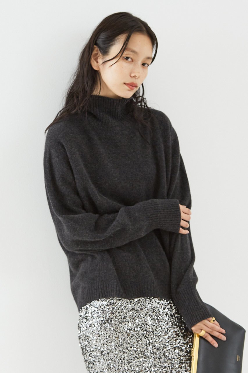 【ザ ストア バイ シー/THE STORE by C】のセーブルウールニットプルオーバー 人気、トレンドファッション・服の通販 founy(ファニー) 　ファッション　Fashion　レディースファッション　Fashion for Women　トップス・カットソー　Cut & Sew Tops　ニット　Knit Tops & Sweaters　カジュアルプルオーバー・ニットトップス　Pullovers & Knit Tops / Casual Pullovers　おすすめ　Recommended / Our Picks　タートルネック　Turtleneck, High Neck　other-2|ID: prp329100004188149 ipo3291000000035655936