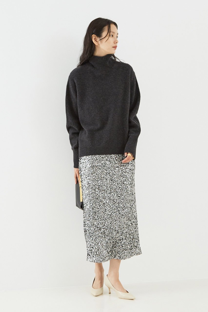 【ザ ストア バイ シー/THE STORE by C】のセーブルウールニットプルオーバー 人気、トレンドファッション・服の通販 founy(ファニー) 　ファッション　Fashion　レディースファッション　Fashion for Women　トップス・カットソー　Cut & Sew Tops　ニット　Knit Tops & Sweaters　カジュアルプルオーバー・ニットトップス　Pullovers & Knit Tops / Casual Pullovers　おすすめ　Recommended / Our Picks　タートルネック　Turtleneck, High Neck　other-4|ID: prp329100004188149 ipo3291000000035655939