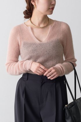 【ガリャルダガランテ/GALLARDAGALANTE】のモヘアキーネックニット 人気、トレンドファッション・服の通販 founy(ファニー) ファッション Fashion レディースファッション WOMEN トップス・カットソー Tops/Tshirt ニット Knit Tops プルオーバー Pullover おすすめ Recommend インナー Inner コンパクト Compact ジャケット Jacket トレンド Trend モヘア Mohair エレガント 上品 Elegant NEW・新作・新着・新入荷 New Arrivals |ID:prp329100004188204