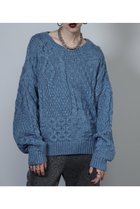 【ローズバッド/ROSE BUD】のケーブルニット 人気、トレンドファッション・服の通販 founy(ファニー) ファッション Fashion レディースファッション WOMEN トップス・カットソー Tops/Tshirt ニット Knit Tops プルオーバー Pullover シンプル Simple ブロッキング Blocking 冬 Winter 手編み Hand Knitting NEW・新作・新着・新入荷 New Arrivals thumbnail ブルー|ID: prp329100004188222 ipo3291000000029015709