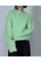 【ローズバッド/ROSE BUD】のフェザーニットプルオーバー 人気、トレンドファッション・服の通販 founy(ファニー) ファッション Fashion レディースファッション WOMEN トップス・カットソー Tops/Tshirt ニット Knit Tops プルオーバー Pullover カラフル Colorful キャラクター Character クロップド Cropped ループ Loop 冬 Winter NEW・新作・新着・新入荷 New Arrivals thumbnail グリーン|ID: prp329100004188227 ipo3291000000029015723