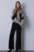 【ヒューエルミュージアム/hueLe Museum】の【hLM】ミッションダブルクロスパンツ 人気、トレンドファッション・服の通販 founy(ファニー) ファッション Fashion レディースファッション Fashion for Women パンツ Pants & Trousers スタイリッシュ Stylish, Fashionable ダブル Double, Double-Breasted ドレープ Drape, Draping Fabric リラックス Relax, Relaxed Fit thumbnail ブラック|ID: prp329100004188242 ipo3291000000032935645