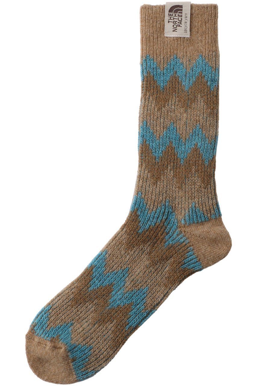 【ザ ノース フェイス/THE NORTH FACE】の【UNISEX】ノルディックウールクルー インテリア・キッズ・メンズ・レディースファッション・服の通販 founy(ファニー) 　ファッション　Fashion　レディースファッション　Fashion for Women　ソックス&靴下　Socks & Hosiery　レッグウェア・ストッキング　Legwear & Hosiery　ユニセックス　Unisex, Genderless　ソックス　Socks, Hosiery　冬　Winter / This Winter　ケルプタン×マウンテンブルー|ID: prp329100004190874 ipo3291000000035400834