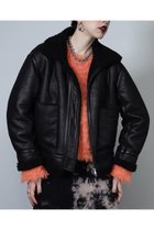 【ローズバッド/ROSE BUD】のフェイクムートンジャケット 人気、トレンドファッション・服の通販 founy(ファニー) ファッション Fashion レディースファッション WOMEN アウター Coat Outerwear ジャケット Jackets ジャケット Jacket NEW・新作・新着・新入荷 New Arrivals thumbnail ブラック|ID: prp329100004190888 ipo3291000000029030043