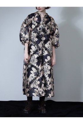 【ローズバッド/ROSE BUD】のフラワープリントボリュームワンピース 人気、トレンドファッション・服の通販 founy(ファニー) ファッション Fashion レディースファッション WOMEN ワンピース Dress チュニック Tunic エアリー Airy ガウン Gown チュニック Tunic ドレス Dress フォルム Form フラワー Flower プリント Print ロング Long NEW・新作・新着・新入荷 New Arrivals |ID:prp329100004190893