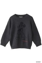 【ベアフットドリームス/BAREFOOT DREAMS / KIDS】の【Kids】コージーコットンライト ディズニー アングリー ミッキー プルオーバー チャコールグレー|ID: prp329100004190905 ipo3291000000032874060