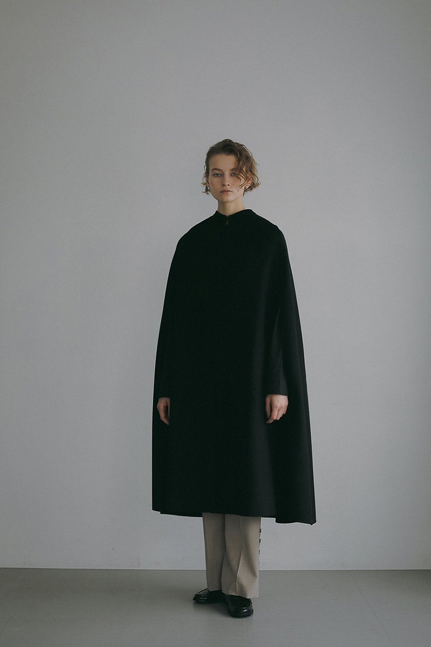 【ハー/HER.】のカシミヤブレンドロングケープ 人気、トレンドファッション・服の通販 founy(ファニー) 　ファッション　Fashion　レディースファッション　Fashion for Women　アウター　Coat / Outerwear Collection　レディースジャケット・軽アウター　Jackets　シンプル　Simple, Minimal　ジャケット　Jacket, Outerwear　ベーシック　Basic, Essential　ロング　Long, Long-Length　エレガント 上品　Elegant　other-7|ID: prp329100004192746 ipo3291000000036170001