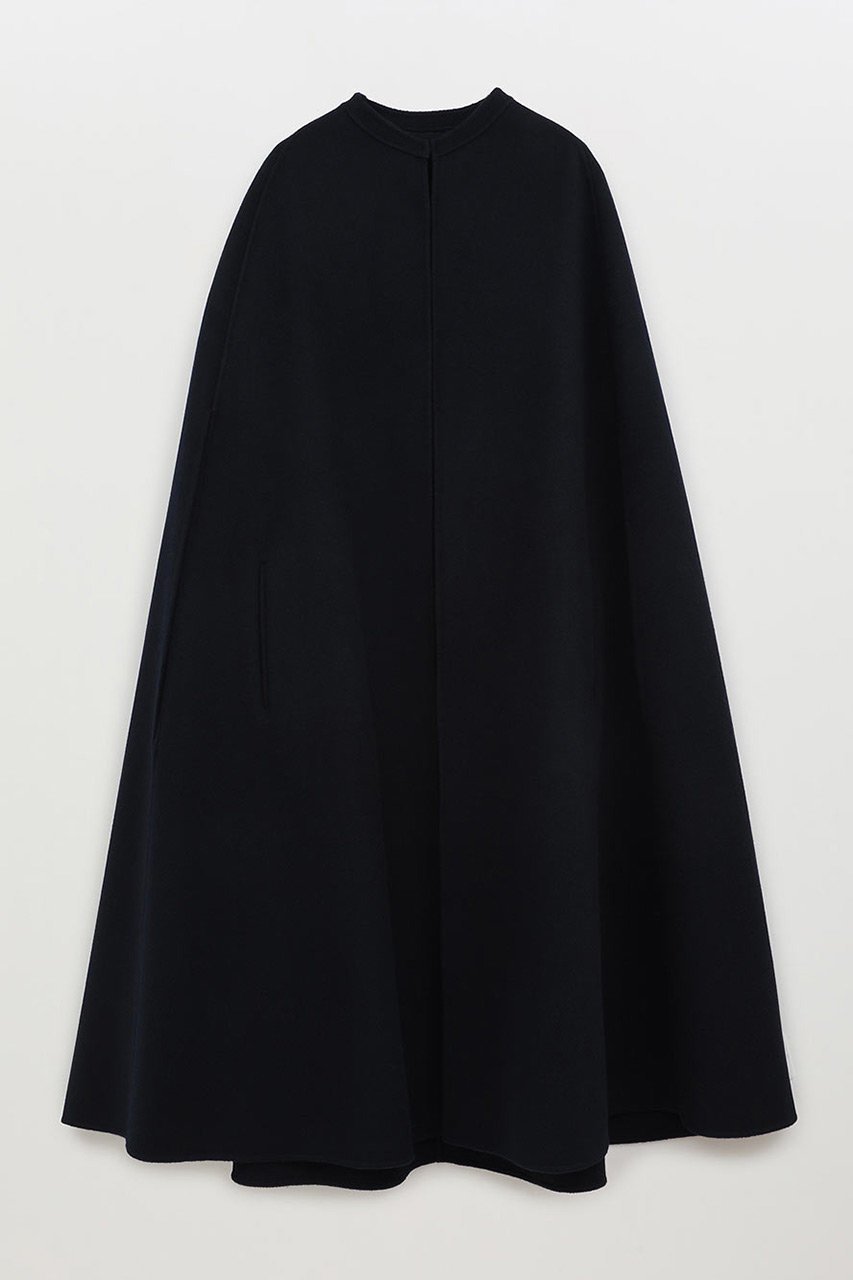 【ハー/HER.】のカシミヤブレンドロングケープ 人気、トレンドファッション・服の通販 founy(ファニー) 　ファッション　Fashion　レディースファッション　Fashion for Women　アウター　Coat / Outerwear Collection　レディースジャケット・軽アウター　Jackets　シンプル　Simple, Minimal　ジャケット　Jacket, Outerwear　ベーシック　Basic, Essential　ロング　Long, Long-Length　エレガント 上品　Elegant　other-4|ID: prp329100004192746 ipo3291000000036498827