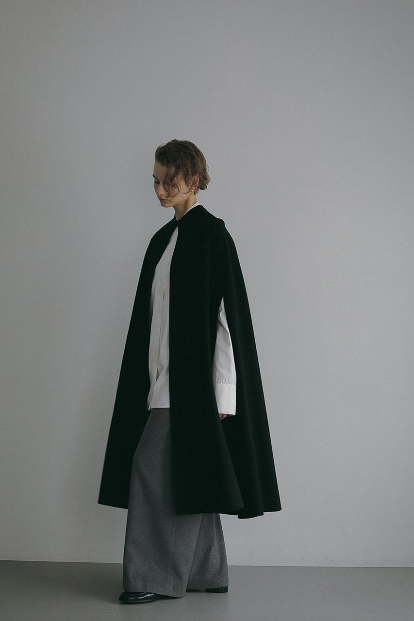 【ハー/HER.】のカシミヤブレンドロングケープ 人気、トレンドファッション・服の通販 founy(ファニー) 　ファッション　Fashion　レディースファッション　Fashion for Women　アウター　Coat / Outerwear Collection　レディースジャケット・軽アウター　Jackets　シンプル　Simple, Minimal　ジャケット　Jacket, Outerwear　ベーシック　Basic, Essential　ロング　Long, Long-Length　エレガント 上品　Elegant　other-8|ID: prp329100004192746 ipo3291000000036498831