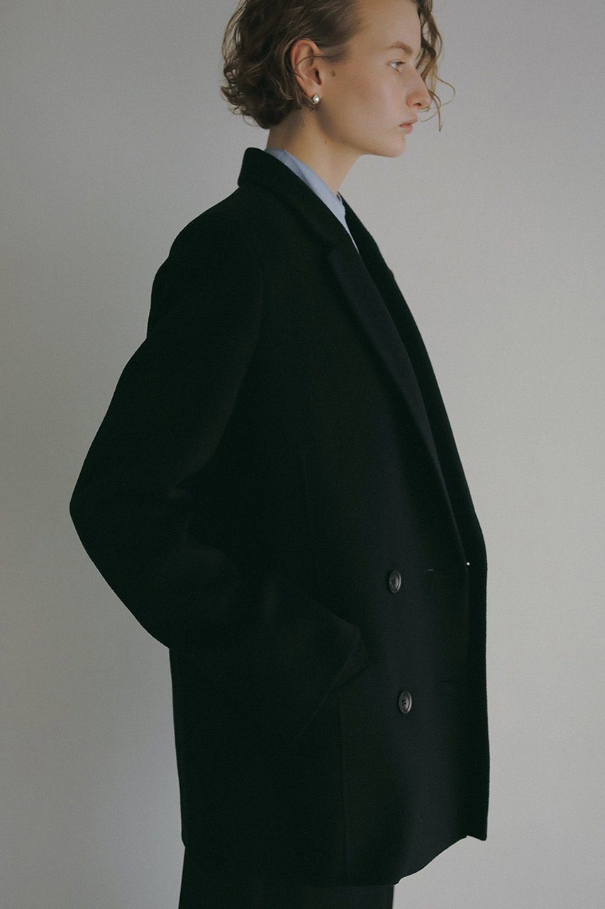 【ハー/HER.】のカシミヤブレンドオーバージャケット 人気、トレンドファッション・服の通販 founy(ファニー) 　ファッション　Fashion　レディースファッション　Fashion for Women　アウター　Coat / Outerwear Collection　レディースジャケット・軽アウター　Jackets　おすすめ　Recommended / Our Picks　ジャケット　Jacket, Outerwear　ダブル　Double, Double-Breasted　トレンド　Trend, Trending Now　フェイス　Face, Facial Design　ベーシック　Basic, Essential　other-6|ID: prp329100004192747 ipo3291000000032929976