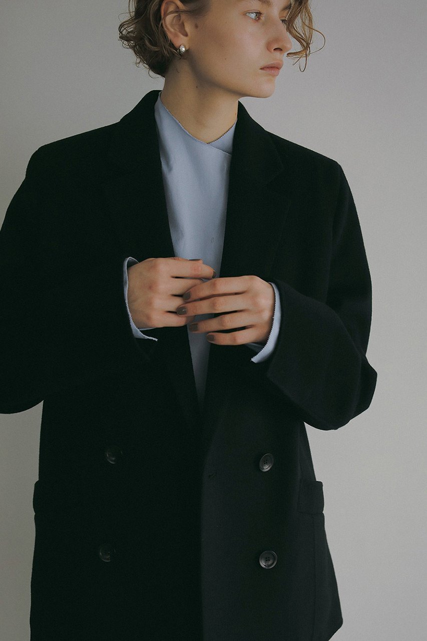 【ハー/HER.】のカシミヤブレンドオーバージャケット 人気、トレンドファッション・服の通販 founy(ファニー) 　ファッション　Fashion　レディースファッション　Fashion for Women　アウター　Coat / Outerwear Collection　レディースジャケット・軽アウター　Jackets　おすすめ　Recommended / Our Picks　ジャケット　Jacket, Outerwear　ダブル　Double, Double-Breasted　トレンド　Trend, Trending Now　フェイス　Face, Facial Design　ベーシック　Basic, Essential　other-5|ID: prp329100004192747 ipo3291000000036223082