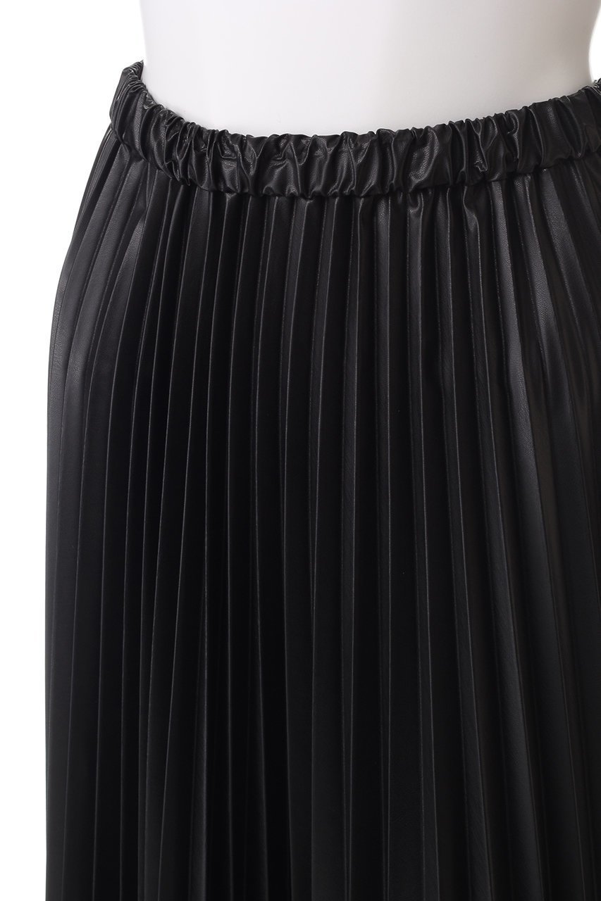 【サクラ/SACRA】のシンセティックレザープリーツスカート 人気、トレンドファッション・服の通販 founy(ファニー) 　ファッション　Fashion　レディースファッション　Fashion for Women　スカート　Skirts　プリーツスカート / 上品フェミニンスタイル　Pleated Skirts　ロングスカート　Long Skirts / Maxi & Midi Skirts　フェイクレザー　Faux Leather, PU Leather　プリーツ　Pleats, Pleated　ヘムライン　Hemline, Bottom Cut　ランダム　Random, Irregular　ロング　Long, Long-Length　エレガント 上品　Elegant　other-5|ID: prp329100004192749 ipo3291000000032826769