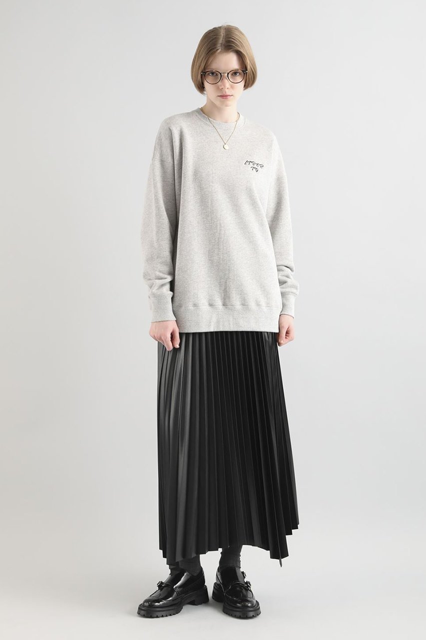 【サクラ/SACRA】のシンセティックレザープリーツスカート 人気、トレンドファッション・服の通販 founy(ファニー) 　ファッション　Fashion　レディースファッション　Fashion for Women　スカート　Skirts　プリーツスカート / 上品フェミニンスタイル　Pleated Skirts　ロングスカート　Long Skirts / Maxi & Midi Skirts　フェイクレザー　Faux Leather, PU Leather　プリーツ　Pleats, Pleated　ヘムライン　Hemline, Bottom Cut　ランダム　Random, Irregular　ロング　Long, Long-Length　エレガント 上品　Elegant　other-6|ID: prp329100004192749 ipo3291000000032826770