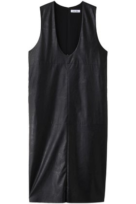 【サクラ/SACRA】 シンセティックレザーワンピース人気、トレンドファッション・服の通販 founy(ファニー) ファッション Fashion レディースファッション WOMEN ワンピース Dress チュニック Tunic チュニック Tunic トレンド Trend フェイクレザー Faux Leather ロング Long NEW・新作・新着・新入荷 New Arrivals |ID:prp329100004192750