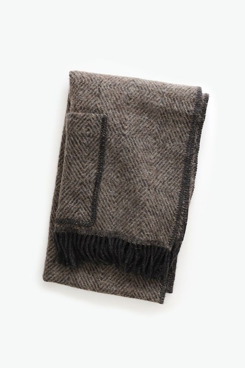 【ラプアン カンクリ/LAPUAN KANKURIT / GOODS】のMARIA ポケットショール 60x180cm+fringes インテリア・キッズ・メンズ・レディースファッション・服の通販 founy(ファニー) 春 Spring ショール Shawl, Wrap 財布 Wallet, Purse フォーマル Formal, Dressy ブランケット Blanket, Throw Blanket ポケット Pocket, Pocket Detail 冬 Winter / This Winter A/W・秋冬 Autumn/Winter 再入荷 Restock / Back in Stock おすすめ Recommended / Our Picks 夏 Summer ギフト プレゼント Gift / Present ブラウン-ブラック|ID: prp329100004195708 ipo3291000000034648985