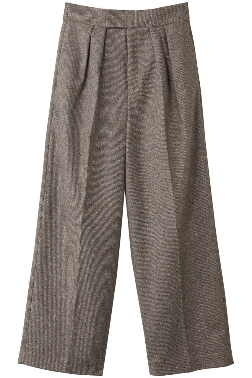 【エステータ/esteta】のシルクネップツイードパンツ インテリア・キッズ・メンズ・レディースファッション・服の通販 founy(ファニー) 　ファッション　Fashion　レディースファッション　Fashion for Women　パンツ　Pants & Trousers　おすすめ　Recommended / Our Picks　イタリア　Italy　インポート　Imported Fashion　シルク　Silk, 100% Silk　ジャケット　Jacket, Outerwear　セットアップ　Set-Up, Coordinated Outfit　センター　Center, Center Line　ツイル　Twist, Twisted Detail　ネップ　Nepp, Slub Yarn　A/W・秋冬　Autumn/Winter　ベージュ|ID: prp329100004195725 ipo3291000000032936152