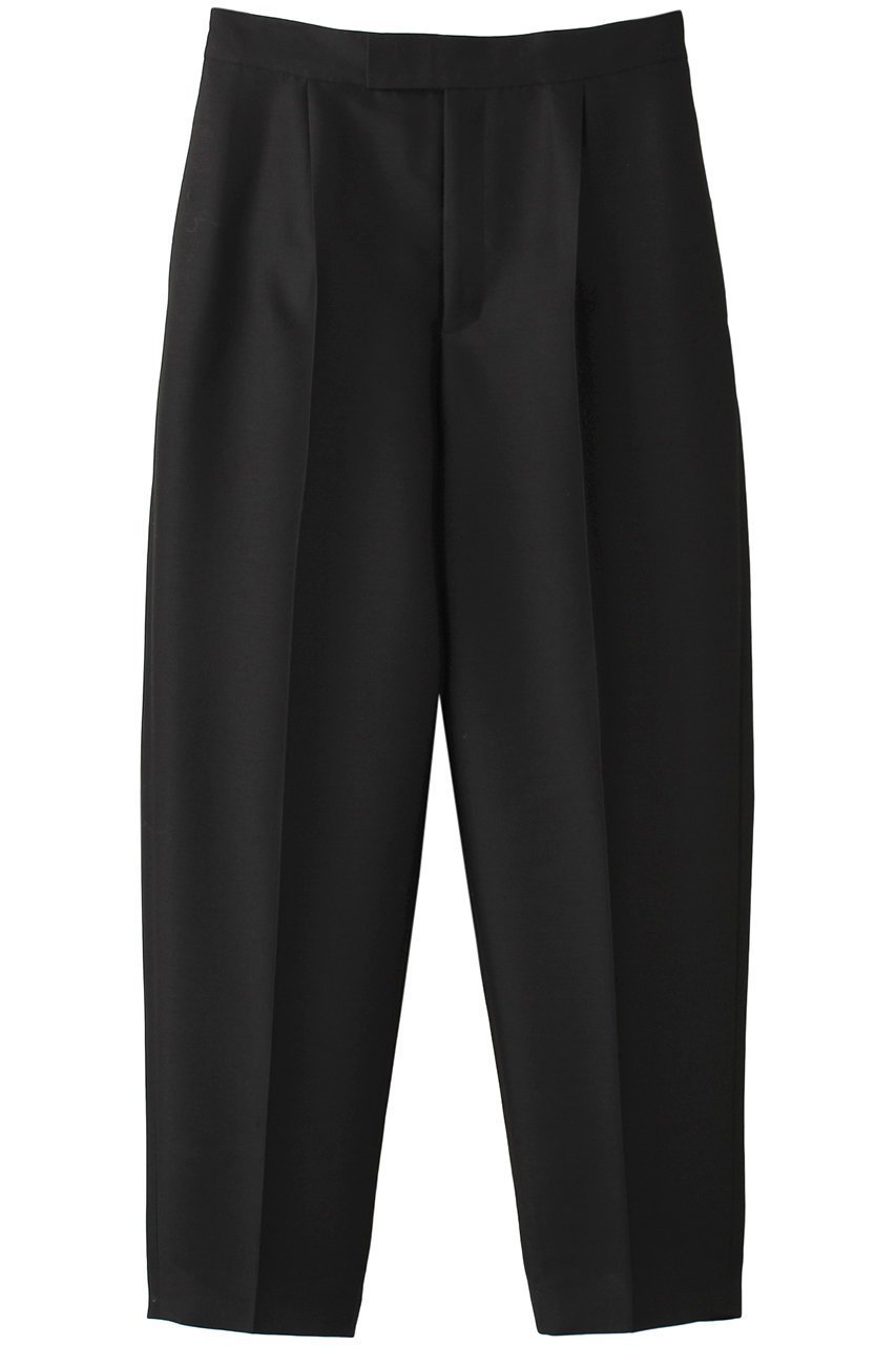 【エステータ/esteta】のシルクウールツイルパンツ インテリア・キッズ・メンズ・レディースファッション・服の通販 founy(ファニー) 　ファッション　Fashion　レディースファッション　Fashion for Women　パンツ　Pants & Trousers　おすすめ　Recommended / Our Picks　ウォーム　Warm Fabric　オケージョン　Occasion Wear　シルク　Silk, 100% Silk　シンプル　Simple, Minimal　ジャケット　Jacket, Outerwear　セットアップ　Set-Up, Coordinated Outfit　センター　Center, Center Line　ツイル　Twist, Twisted Detail　エレガント 上品　Elegant　再入荷　Restock / Back in Stock　ブラック|ID: prp329100004195727 ipo3291000000032936207