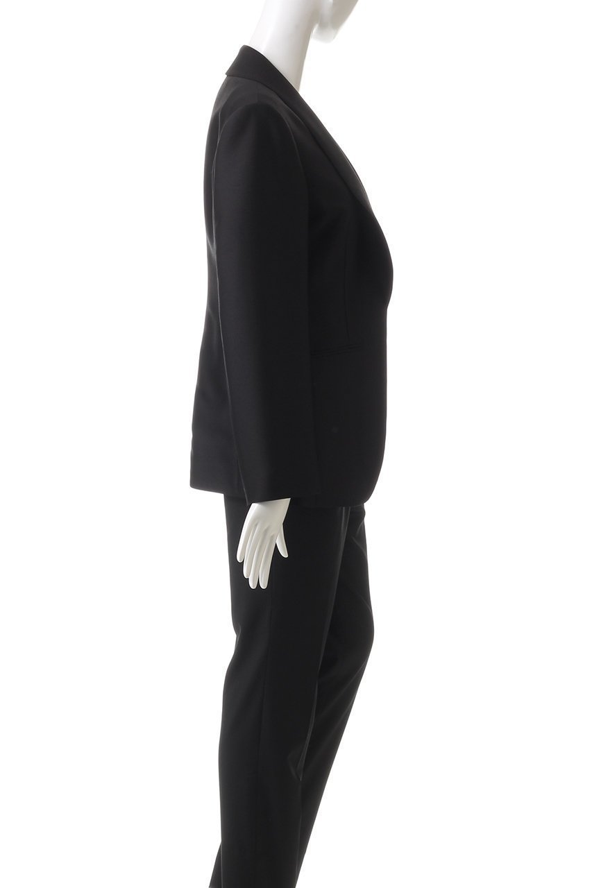 【エステータ/esteta】のシルクウールツイルジャケット 人気、トレンドファッション・服の通販 founy(ファニー) 　ファッション　Fashion　レディースファッション　Fashion for Women　アウター　Coat / Outerwear Collection　レディースジャケット・軽アウター　Jackets　おすすめ　Recommended / Our Picks　サテン　Satin, Glossy Fabric　ショール　Shawl, Wrap　ジャケット　Jacket, Outerwear　セットアップ　Set-Up, Coordinated Outfit　ドッキング　Docking, Mixed Material　ベスト　Vest, Waistcoat　マニッシュ　Mannish, Boyish　other-3|ID: prp329100004195729 ipo3291000000032929174