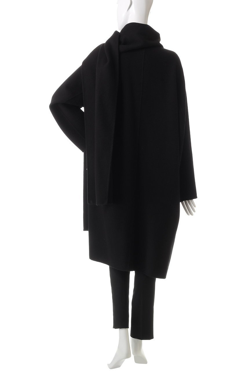 【エステータ/esteta】のウールリバーストールデザインコート 人気、トレンドファッション・服の通販 founy(ファニー) 　ファッション　Fashion　レディースファッション　Fashion for Women　アウター　Coat / Outerwear Collection　コート・ロングコート・ピーコート　Long Coats, Peacoats & More　ショール　Shawl, Wrap　ストール　Stole, Wrap　ファブリック　Fabric, Textile　ロング　Long, Long-Length　定番　Standard, Basic Item　other-4|ID: prp329100004195730 ipo3291000000032945299