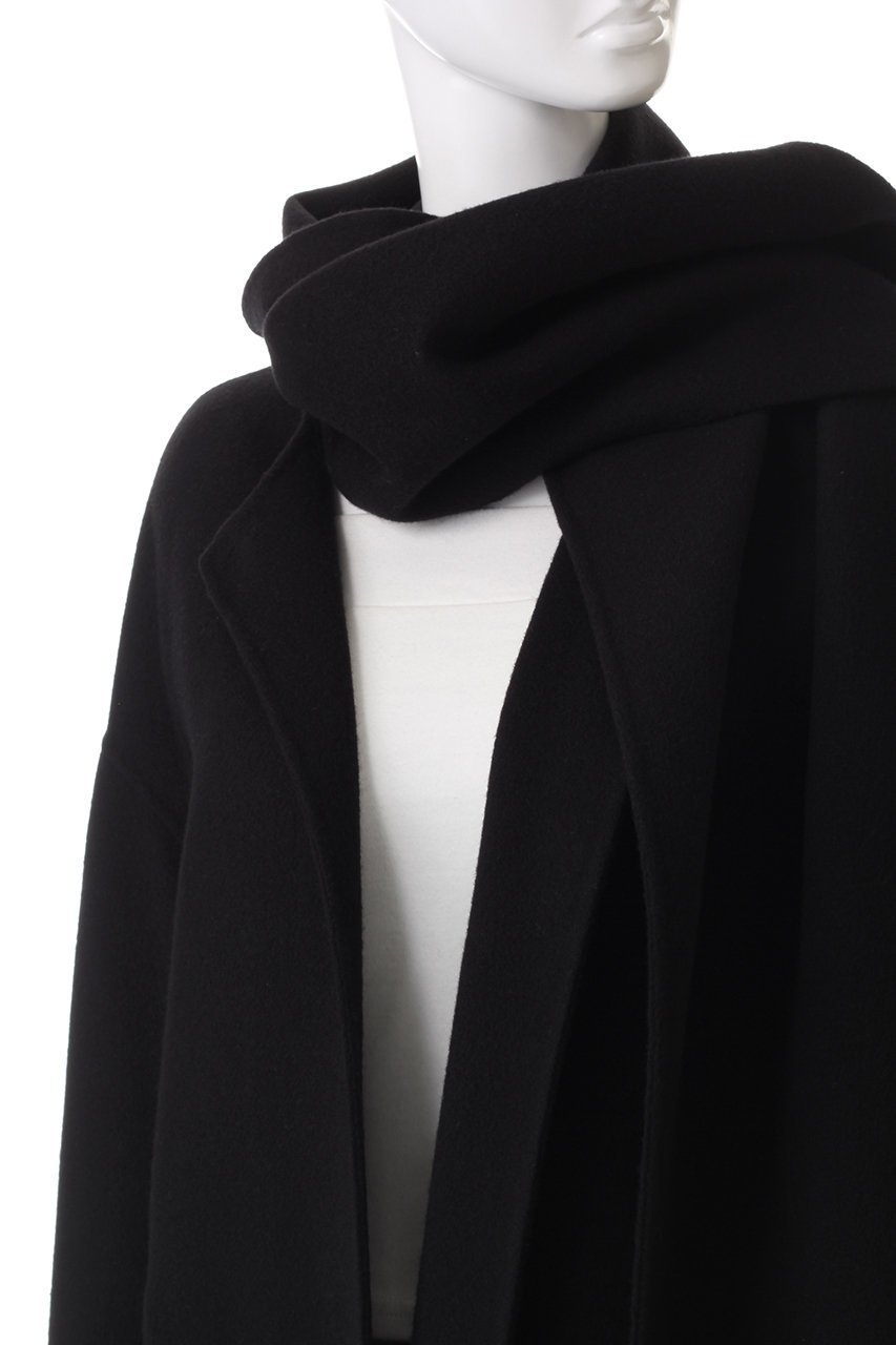 【エステータ/esteta】のウールリバーストールデザインコート 人気、トレンドファッション・服の通販 founy(ファニー) 　ファッション　Fashion　レディースファッション　Fashion for Women　アウター　Coat / Outerwear Collection　コート・ロングコート・ピーコート　Long Coats, Peacoats & More　ショール　Shawl, Wrap　ストール　Stole, Wrap　ファブリック　Fabric, Textile　ロング　Long, Long-Length　定番　Standard, Basic Item　other-5|ID: prp329100004195730 ipo3291000000032945305