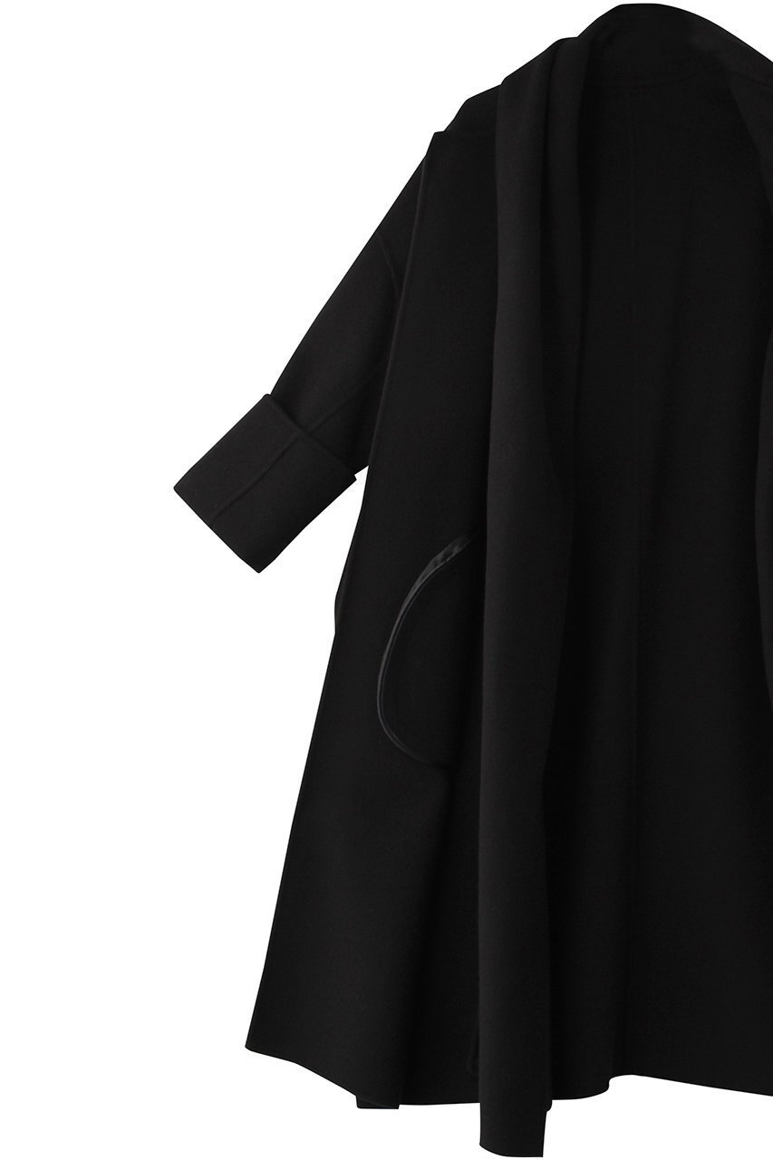 【エステータ/esteta】のウールリバーストールデザインコート 人気、トレンドファッション・服の通販 founy(ファニー) 　ファッション　Fashion　レディースファッション　Fashion for Women　アウター　Coat / Outerwear Collection　コート・ロングコート・ピーコート　Long Coats, Peacoats & More　ショール　Shawl, Wrap　ストール　Stole, Wrap　ファブリック　Fabric, Textile　ロング　Long, Long-Length　定番　Standard, Basic Item　other-6|ID: prp329100004195730 ipo3291000000032945312
