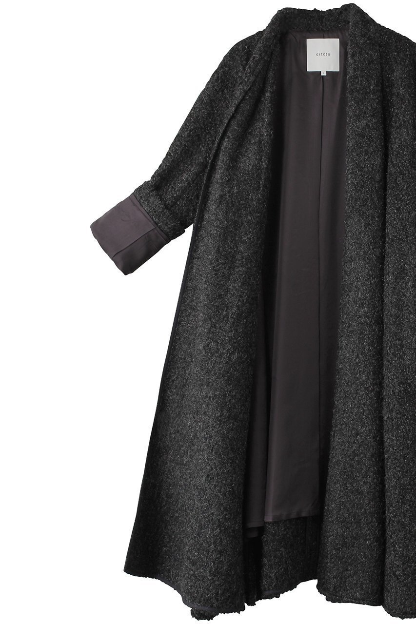 【エステータ/esteta】のループツイードアウター 人気、トレンドファッション・服の通販 founy(ファニー) 　ファッション　Fashion　レディースファッション　WOMEN　トップス・カットソー　Tops/Tshirt　ニット　Knit Tops　カーディガン　Cardigans　イタリア　Italy　インポート　Import　カーディガン　Cardigan　フレア　Flare　ループ　Loop　other-6|ID: prp329100004195735 ipo3291000000031391471