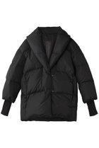 【エステータ/esteta】のナイロンタフタショールカラーダウンコート ブラック|ID: prp329100004195737 ipo3291000000032945222