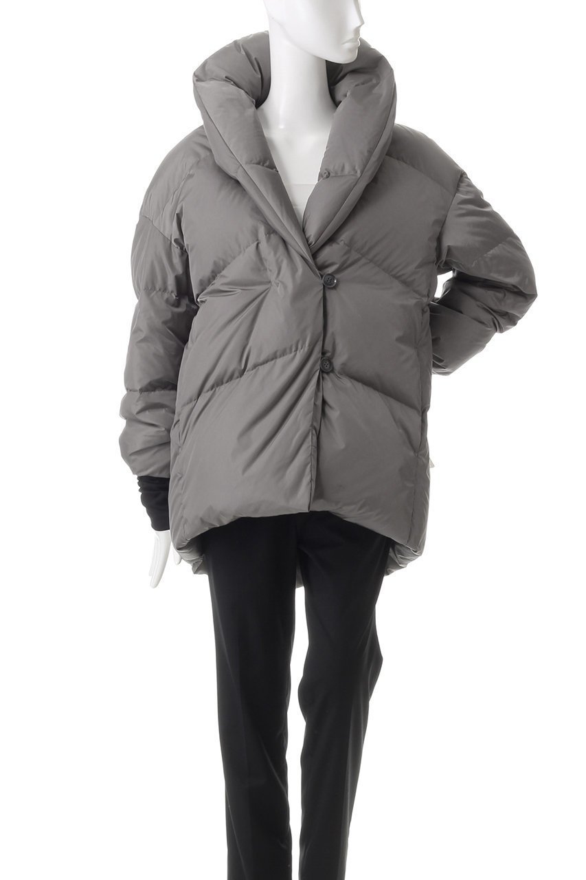 【エステータ/esteta】のナイロンタフタショールカラーダウンコート 人気、トレンドファッション・服の通販 founy(ファニー) 　ファッション　Fashion　レディースファッション　Fashion for Women　アウター　Coat / Outerwear Collection　コート・ロングコート・ピーコート　Long Coats, Peacoats & More　ダウンジャケット・軽量ダウン　Warm & Lightweight Down Jackets　なめらか　Smooth, Silky Texture　イタリア　Italy　キルト　Quilt, Quilted Fabric　タフタ　Taffeta, Structured Fabric　ダウン　Down, Puffer　フロント　Front, Front Design　エレガント 上品　Elegant　other-2|ID: prp329100004195737 ipo3291000000032945228