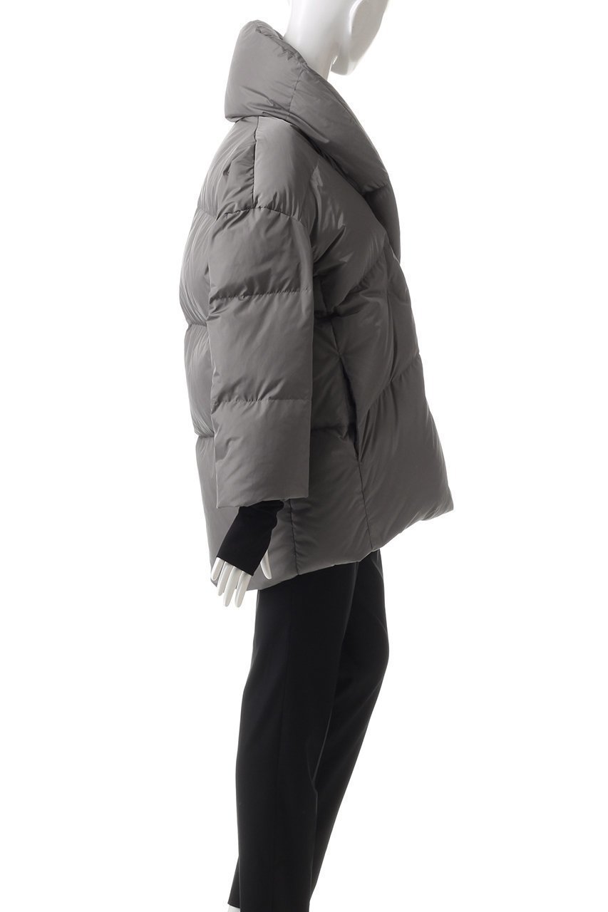 【エステータ/esteta】のナイロンタフタショールカラーダウンコート 人気、トレンドファッション・服の通販 founy(ファニー) 　ファッション　Fashion　レディースファッション　Fashion for Women　アウター　Coat / Outerwear Collection　コート・ロングコート・ピーコート　Long Coats, Peacoats & More　ダウンジャケット・軽量ダウン　Warm & Lightweight Down Jackets　なめらか　Smooth, Silky Texture　イタリア　Italy　キルト　Quilt, Quilted Fabric　タフタ　Taffeta, Structured Fabric　ダウン　Down, Puffer　フロント　Front, Front Design　エレガント 上品　Elegant　other-3|ID: prp329100004195737 ipo3291000000032945234
