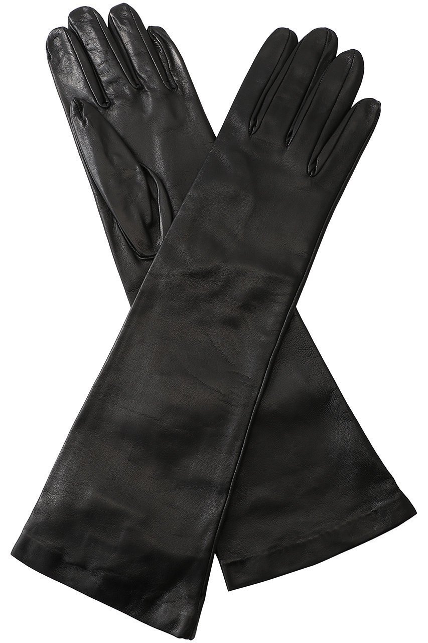 【アルアバイル/allureville】の【ITALGUANTO】LEATHER LONG GLOVES インテリア・キッズ・メンズ・レディースファッション・服の通販 founy(ファニー) 　ファッション　Fashion　レディースファッション　Fashion for Women　手袋　Gloves & Mittens　おすすめ　Recommended / Our Picks　なめらか　Smooth, Silky Texture　シルク　Silk, 100% Silk　ロング　Long, Long-Length　A/W・秋冬　Autumn/Winter　ブラック|ID: prp329100004195738 ipo3291000000032821866