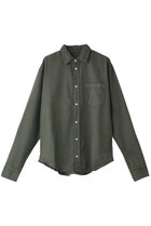 【フランク&アイリーン/Frank&Eileen / MEN】の【MEN】LUKE イタリアンフェイマスデニム アースカラーシャツ 人気、トレンドファッション・服の通販 founy(ファニー) ファッション Fashion メンズファッション Fashion for Men シンプル Simple, Minimal スリーブ Sleeve, Long Sleeve / Short Sleeve ロング Long, Long-Length 羽織 Haori, Light Jacket thumbnail グリーン|ID: prp329100004195741 ipo3291000000032889981