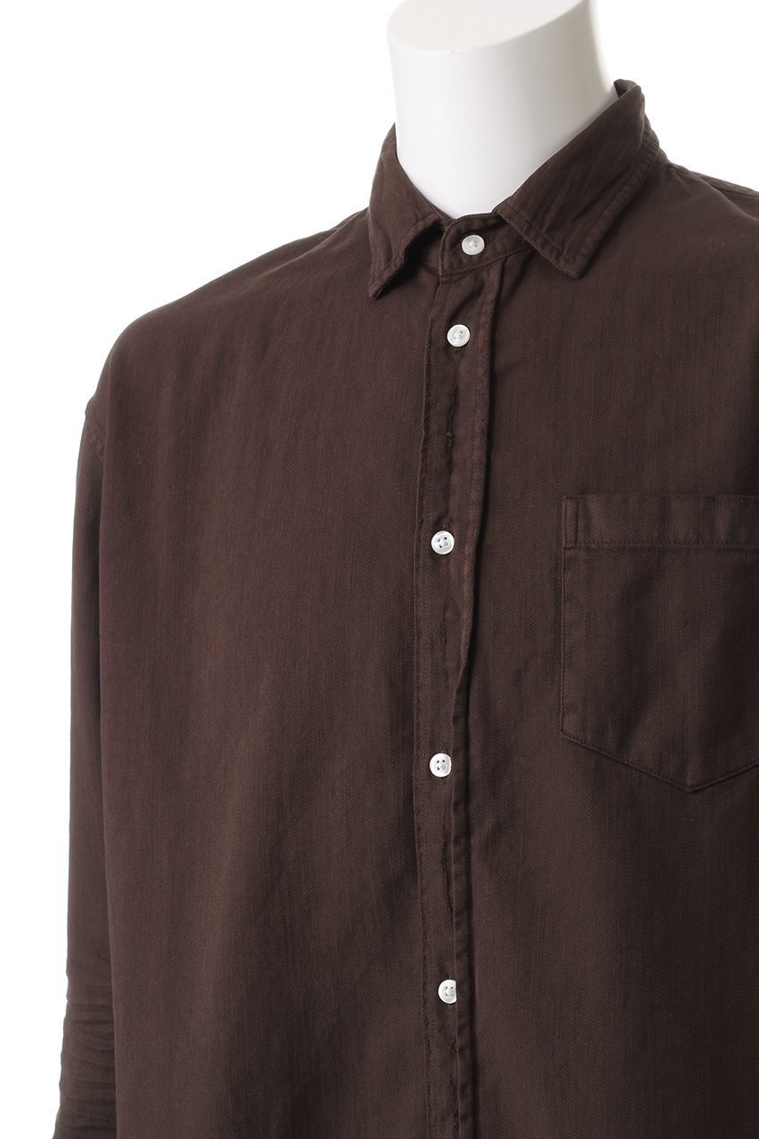 【フランク&アイリーン/Frank&Eileen / MEN】の【MEN】LUKE イタリアンフェイマスデニム アースカラーシャツ 人気、トレンドファッション・服の通販 founy(ファニー) 　ファッション　Fashion　メンズファッション　Fashion for Men　シンプル　Simple, Minimal　スリーブ　Sleeve, Long Sleeve / Short Sleeve　ロング　Long, Long-Length　羽織　Haori, Light Jacket　other-5|ID: prp329100004195741 ipo3291000000032889994