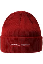 【ユニバーサルプロダクツ/UNIVERSAL PRODUCTS / MEN】の【MEN】LOGO KNIT CAP ニットキャップ 人気、トレンドファッション・服の通販 founy(ファニー) ファッション Fashion メンズファッション MEN A/W・秋冬 Aw・Autumn/Winter・Fw・Fall-Winter キャップ Cap シンプル Simple フィット Fit 帽子 Hat NEW・新作・新着・新入荷 New Arrivals 防寒 Cold Protection thumbnail RED|ID: prp329100004195746 ipo3291000000029064361