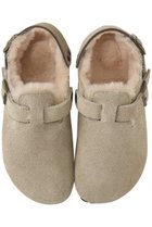 【ビルケンシュトック/BIRKENSTOCK】のTokio(Suede Leather Shearling) トープ|ID:prp329100004195757