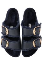 【ビルケンシュトック/BIRKENSTOCK】のArizona Big Buckle(Oiled Leather Shearling) ミッドナイト|ID:prp329100004195759