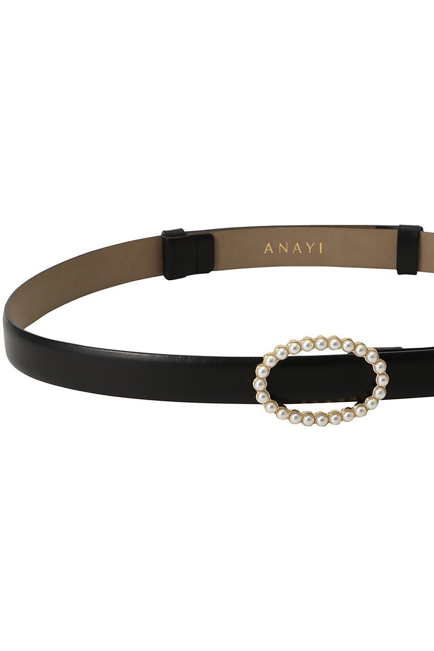 【アナイ/ANAYI】のパールオーバルバックルBELT 人気、トレンドファッション・服の通販 founy(ファニー) 　ファッション　Fashion　レディースファッション　Fashion for Women　バッグ　Bags　ベルト&ウエストマーク　Belts & Waist Accessories　シンプル　Simple, Minimal　ジュエリー　Jewelry, Accessories　パール　Pearl, Pearl Accent　フェミニン　Feminine, Girly　エレガント 上品　Elegant　定番　Standard, Basic Item　other-3|ID: prp329100004195762 ipo3291000000032822223