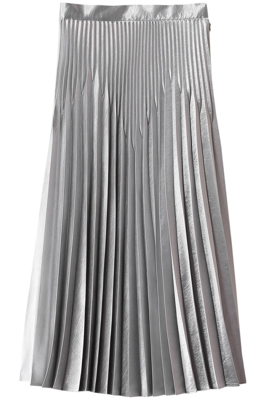 【エステータ/esteta】のシャイニーサテンプリーツスカート インテリア・キッズ・メンズ・レディースファッション・服の通販 founy(ファニー) 　ファッション　Fashion　レディースファッション　Fashion for Women　スカート　Skirts　プリーツスカート / 上品フェミニンスタイル　Pleated Skirts　ロングスカート　Long Skirts / Maxi & Midi Skirts　サテン　Satin, Glossy Fabric　タンブラー　Tumbler, Travel Mug　パーティ　Party, Party Style　ビンテージ　Vintage, Retro Style　プリーツ　Pleats, Pleated　モダン　Modern, Contemporary　ロング　Long, Long-Length　シルバー|ID: prp329100004195781 ipo3291000000035054740