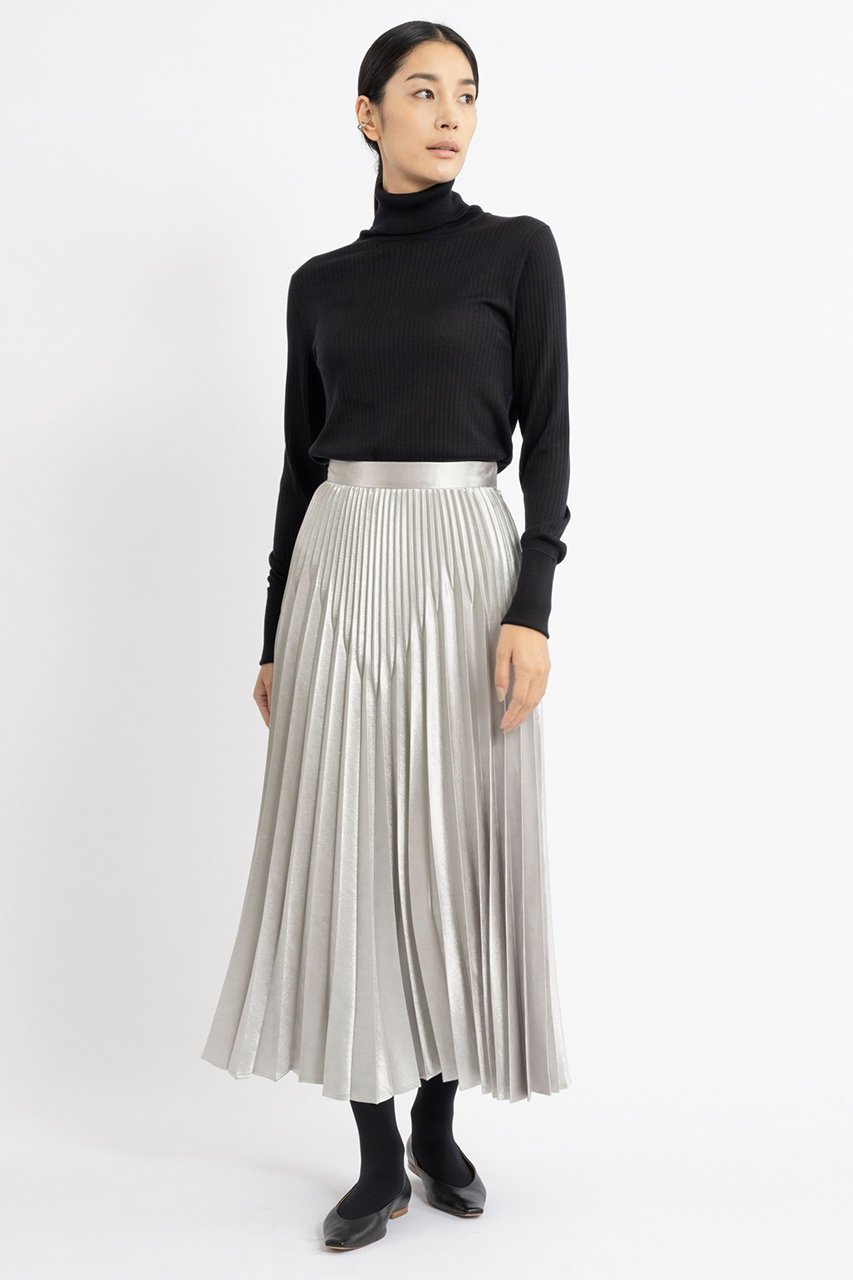 【エステータ/esteta】のシャイニーサテンプリーツスカート 人気、トレンドファッション・服の通販 founy(ファニー) 　ファッション　Fashion　レディースファッション　Fashion for Women　スカート　Skirts　プリーツスカート / 上品フェミニンスタイル　Pleated Skirts　ロングスカート　Long Skirts / Maxi & Midi Skirts　サテン　Satin, Glossy Fabric　タンブラー　Tumbler, Travel Mug　パーティ　Party, Party Style　ビンテージ　Vintage, Retro Style　プリーツ　Pleats, Pleated　モダン　Modern, Contemporary　ロング　Long, Long-Length　other-6|ID: prp329100004195781 ipo3291000000035054745
