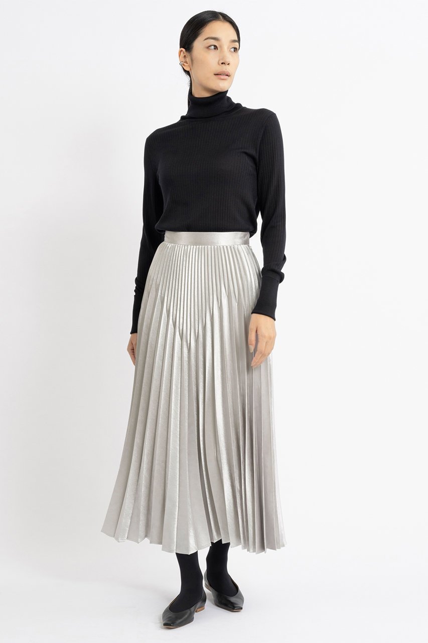 【エステータ/esteta】のシャイニーサテンプリーツスカート 人気、トレンドファッション・服の通販 founy(ファニー) 　ファッション　Fashion　レディースファッション　Fashion for Women　スカート　Skirts　プリーツスカート / 上品フェミニンスタイル　Pleated Skirts　ロングスカート　Long Skirts / Maxi & Midi Skirts　サテン　Satin, Glossy Fabric　タンブラー　Tumbler, Travel Mug　パーティ　Party, Party Style　ビンテージ　Vintage, Retro Style　プリーツ　Pleats, Pleated　モダン　Modern, Contemporary　ロング　Long, Long-Length　other-8|ID: prp329100004195781 ipo3291000000035054747