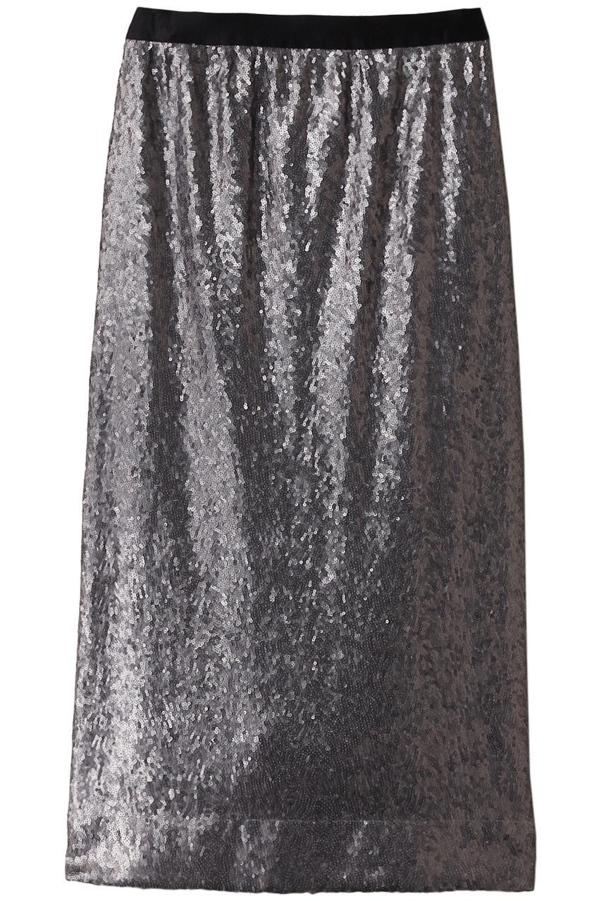 【エステータ/esteta】のシークインジャージースカート インテリア・キッズ・メンズ・レディースファッション・服の通販 founy(ファニー) 　ファッション　Fashion　レディースファッション　Fashion for Women　スカート　Skirts　ロングスカート　Long Skirts / Maxi & Midi Skirts　シルバー　Silver, Metallic Silver　スニーカー　Sneakers, Trainers　スパンコール　Sequins, Sequin Embellishment　タイトスカート　Pencil Skirt, Tight Skirt　パーティ　Party, Party Style　ロング　Long, Long-Length　再入荷　Restock / Back in Stock　シルバー|ID: prp329100004195782 ipo3291000000035054750