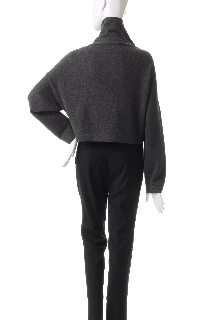 【エステータ/esteta】のクロスデザインニット 人気、トレンドファッション・服の通販 founy(ファニー) 　ファッション　Fashion　レディースファッション　WOMEN　トップス・カットソー　Tops/Tshirt　ニット　Knit Tops　プルオーバー　Pullover　カシミヤ　Cashmere　コンパクト　Compact　シンプル　Simple　タートルネック　Turtleneck　ファブリック　Fabric　フロント　Front　other-4|ID: prp329100004195783 ipo3291000000031391675
