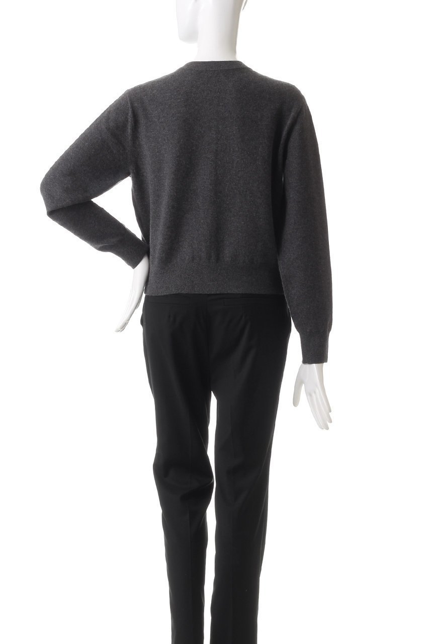 【エステータ/esteta】のクルーネックカーディガン 人気、トレンドファッション・服の通販 founy(ファニー) 　ファッション　Fashion　レディースファッション　Fashion for Women　トップス・カットソー　Cut & Sew Tops　ニット　Knit Tops & Sweaters　カーディガン・羽織り　Layered Style Cardigans　おすすめ　Recommended / Our Picks　カーディガン　Cardigan, Knitwear　シンプル　Simple, Minimal　ファブリック　Fabric, Textile　ベーシック　Basic, Essential　エレガント 上品　Elegant　other-4|ID: prp329100004195785 ipo3291000000032923534