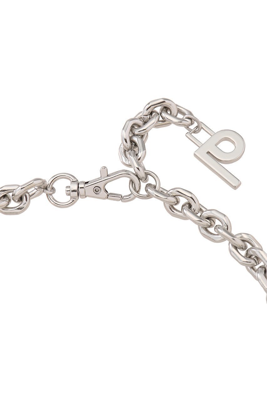 【プランク プロジェクト/PRANK PROJECT】のロゴプレートチョーカー / Logo Plate Choker 人気、トレンドファッション・服の通販 founy(ファニー) 　ファッション　Fashion　レディースファッション　WOMEN　ジュエリー　Jewelry　ネックレス　Necklaces　シルバー　Silver　シンプル　Simple　チョーカー　Choker　ネックレス　Necklace　フロント　Front　ロング　Long　other-4|ID: prp329100004195787 ipo3291000000031391717