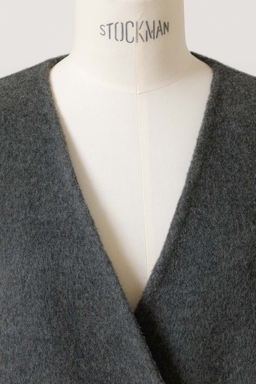 【デザイン ワークス/DESIGN WORKS】のダブルフェイスロングベスト 人気、トレンドファッション・服の通販 founy(ファニー) 　ファッション　Fashion　レディースファッション　Fashion for Women　アウター　Coat / Outerwear Collection　レディースジャケット・軽アウター　Jackets　ジャケット　Jacket, Outerwear　ベスト　Vest, Waistcoat　A/W・秋冬　Autumn/Winter　other-4|ID: prp329100004197265 ipo3291000000032944139