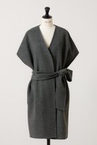 【デザイン ワークス/DESIGN WORKS】のダブルフェイスロングベスト グレー|ID: prp329100004197265 ipo3291000000035690710