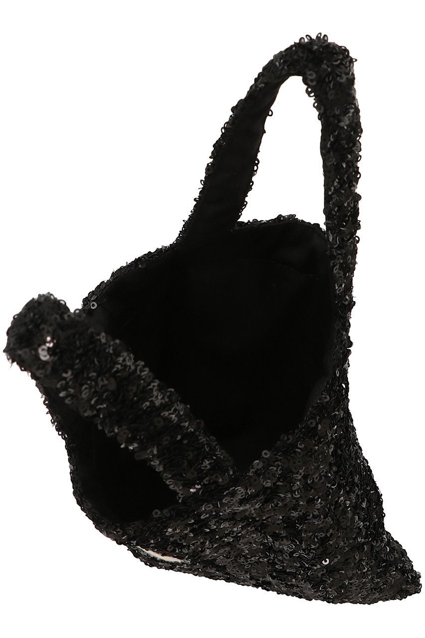 UhrウーアELLESHOP限定　ベロアショルダー付き ミニスパンコールバッグ Uhr(ウーア)｜【ELLESHOP限定】ベロアショルダー付き ミニ