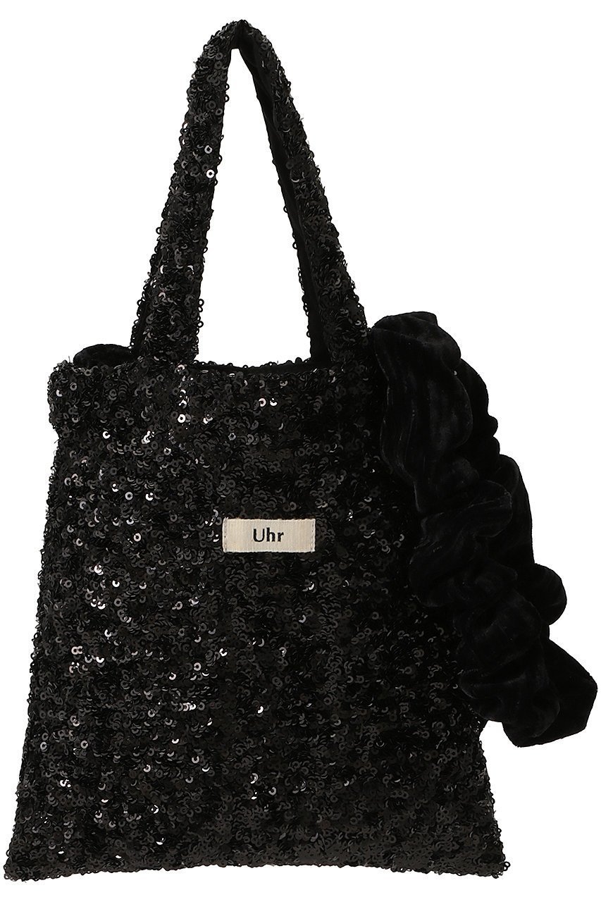 【ウーア/Uhr】の【ELLESHOP限定】ベロアショルダー付き ミニスパンコールバッグ インテリア・キッズ・メンズ・レディースファッション・服の通販 founy(ファニー) ファッション Fashion レディースファッション Fashion for Women トップス・カットソー Cut & Sew Tops ベロアトップス Velour Tops / Velvet-Look Items バッグ Bags ショルダー Shoulder, Shoulder Strap スパンコール Sequins, Sequin Embellishment スペシャル Special, Limited Edition スマート Smart, Elegant パーティ Party, Party Style ベロア Velour, Soft Velvet 財布 Wallet, Purse ブラック|ID: prp329100004197267 ipo3291000000035487049